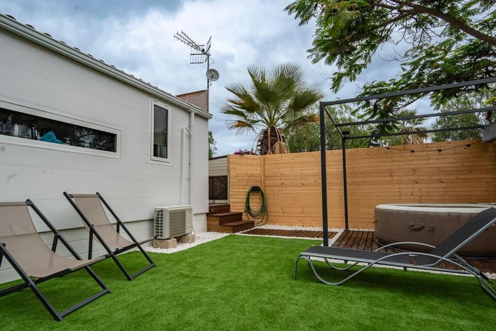 Private Paradise On Cozy Campsite, Jacuzzi, Netflix Las Galletas Bagian luar foto