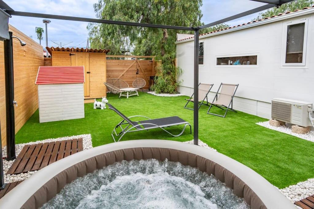 Private Paradise On Cozy Campsite, Jacuzzi, Netflix Las Galletas Bagian luar foto
